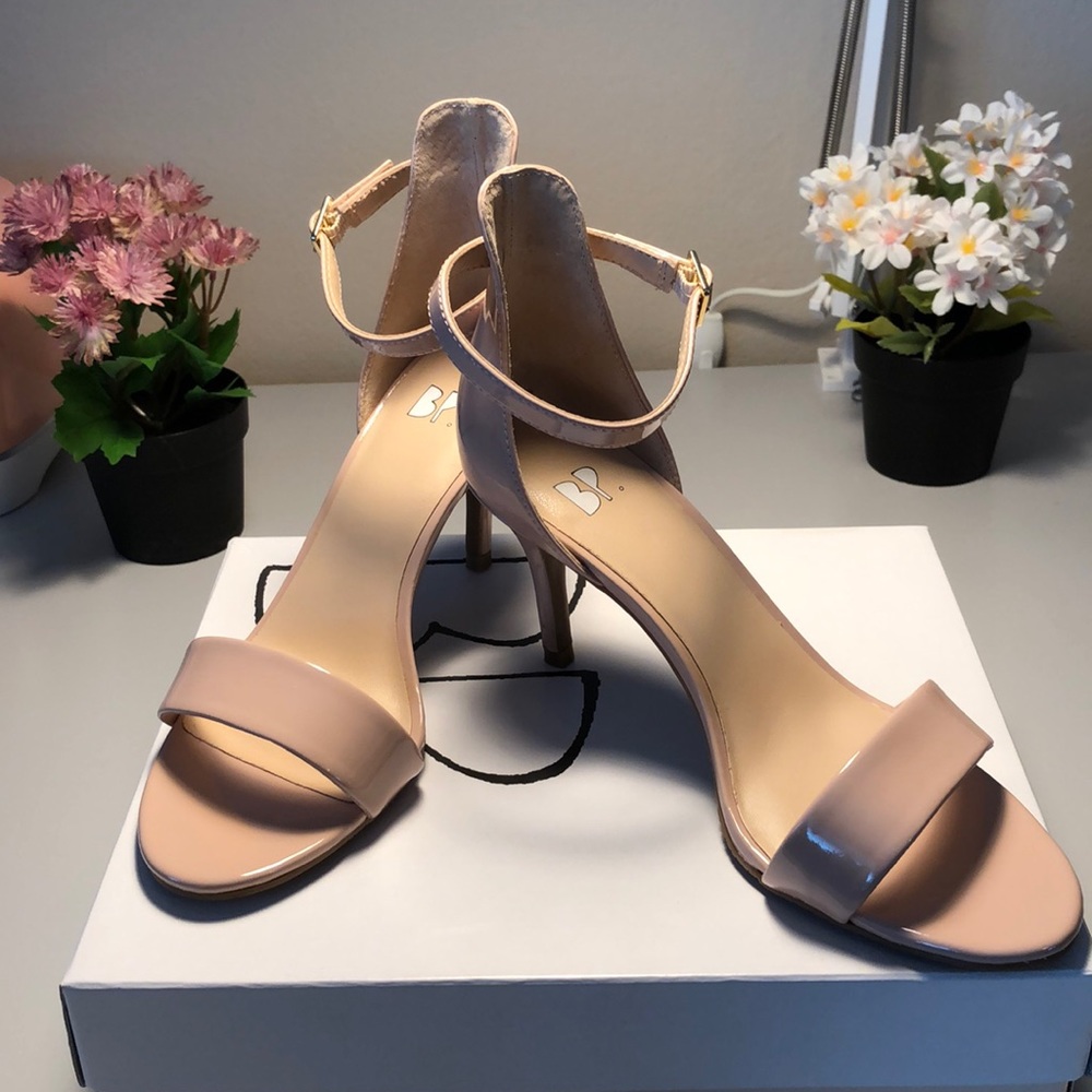 BP blush heeled sandals